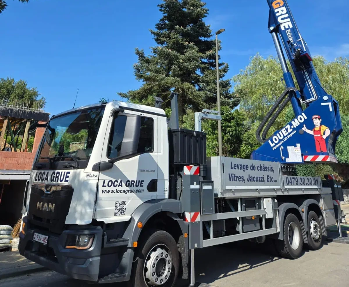 Grue sur camion Loca Grue