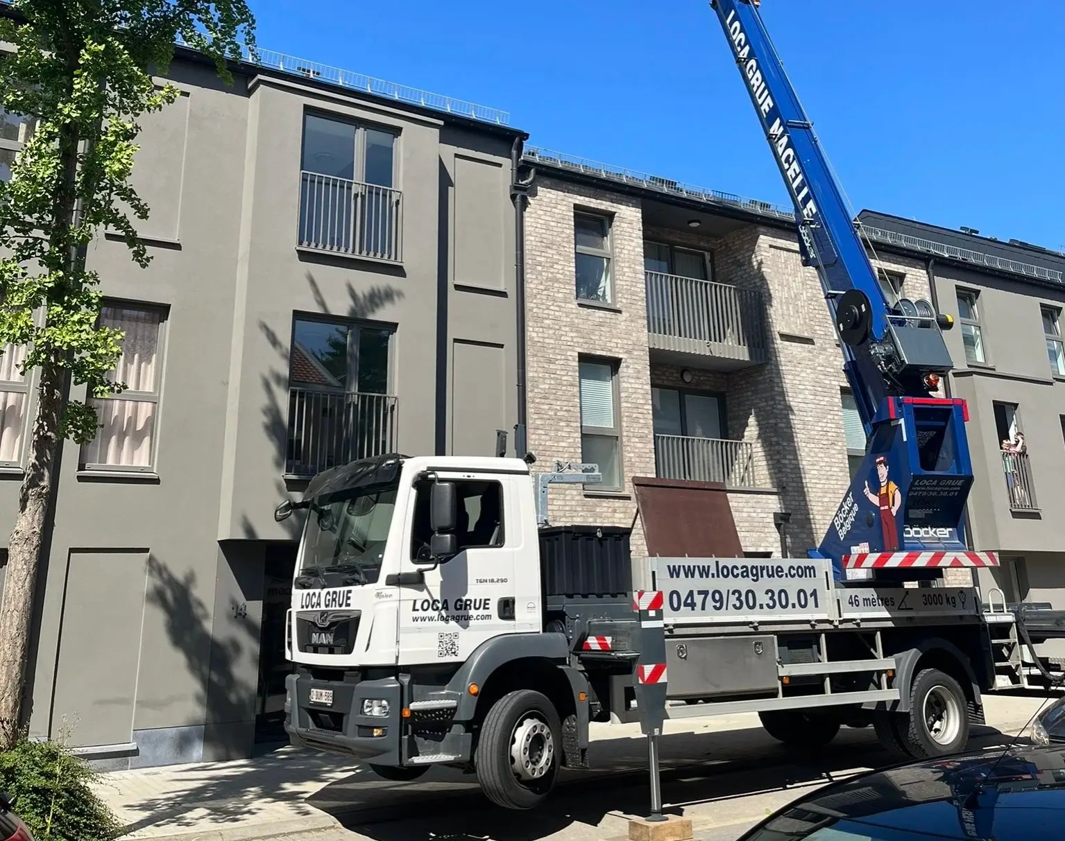 Grue sur camion Loca Grue